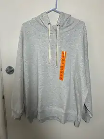 New Buffalo David Bitton Heather Gray Hoodie size XXL