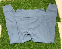 Lululemon Groove Leggings with Ankle cut outs