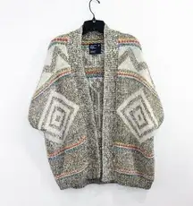 American Eagle | Knit Shrug Sweater Tribal Print