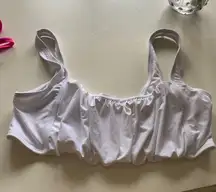 White Bikini Missguided Top