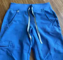 Women’s Zamora FIGS Jogger Scrub Pants Ceil Blue