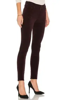 Citizens of Humanity Rocket High Rise Skinny Pants Womens 30x29 Velour