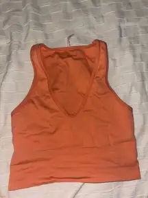 Athleta Orange Tank Top