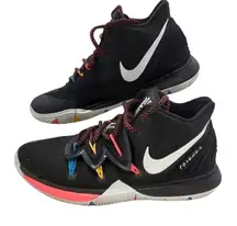 Nike Kyrie 5 Friends Black Multicolor Youth 5Y Women’s 6.5 Men’s 5 Basketball