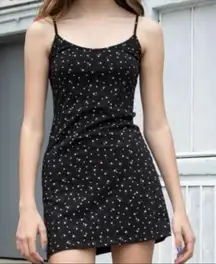 Brandy Melville Kyran Floral Spaghetti Strap Mini Dress