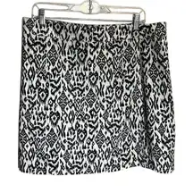 RipSkirt Hawaii Women's XL Multicolor Ikat Wrap Short Skirt Casual