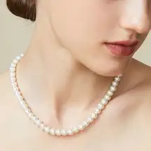 AQUA Pearl Fashion Necklace