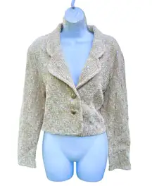 Vintage 1980’s Beluga cropped quilted jacket