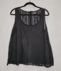 Torrid |‎ Black Tank Top size 0 or Large