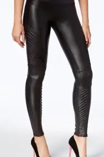 7 For All Mankind Faux Leather Moto Leggings