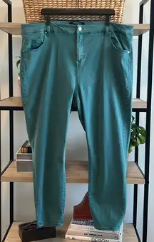 Liverpool The High-Rise Ankle Evergreen Skinny Jeans, 24W