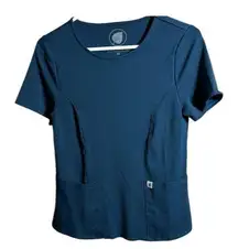 Perilla Two Front Pocket Scrub Hospital Medical Nurse Doctor Size XS EUC #0065