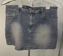 Aeropostale blue denim Y2K miniskirt size‎ 5/6