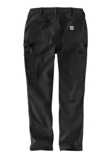Carhartt Size 14 Regular Relaxed Fit Work Pants Black Womens
