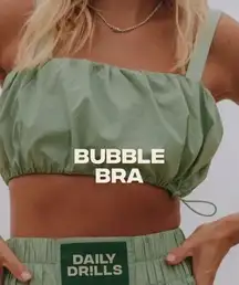 Daily Drills Bubble Bra in Harbor