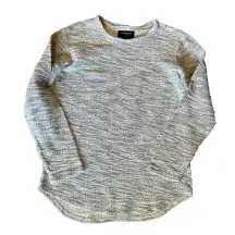 Pacsun Los Angeles Long Sleeve Gray Top Size S Longer‎ Fit Surf Beach Lagenlook