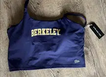 Berkeley Navy Blue Crop Top