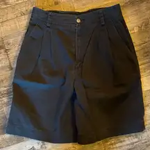 Elegant High Waist Black Women's Shorts / DG19