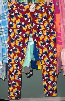Disney x lularoe Mickey Mouse tall & curvy TC leggings NWT