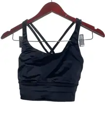 Lululemon Energy Longline Bra Medium Support, B–D Cups Satin Shine Sz 6