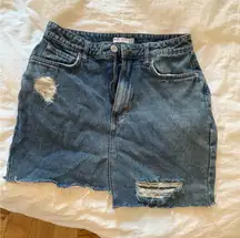 Asymmetrical ASOS denim Skirt