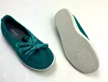 Allbirds Tree Skippers Women's Size‎ 5 Teal Green Boat Tennis Shoes Sneakers
