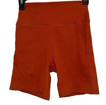 We Wore What Bike Shorts Rust