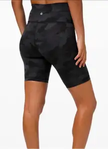 Lululemon Wunder Train High Rise Short 6” in Heritage 365 Camo Deep Coal Multi