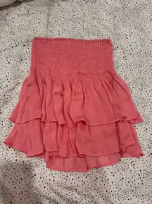 pink skirt