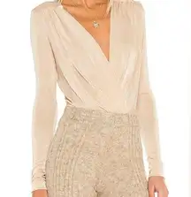 Free People  turnt bodysuit blossom pearl NWT size small