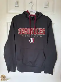 FSU Seminoles Grey Embroidered Hoodie