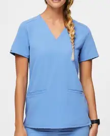 Figs Ceil Blue Scrub Top Casma size XL / EXTRA LARGE