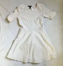 NWT  Cream dress sz M