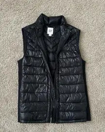 Black  Puffer Vest