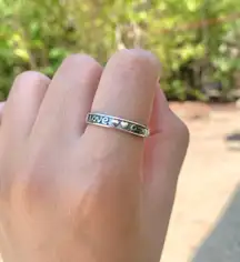 love ring silver