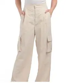 WILO the Label Parachute Fly Cargo Pant in Clay Size Medium