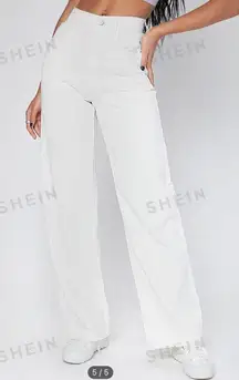 SheIn white jeans