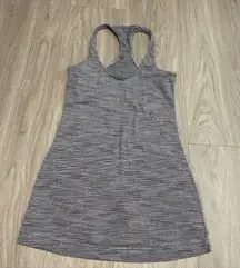 Lululemon Athletica Gray Racerback Mini Dress
