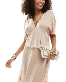 ASOS Cream Maxi Dress