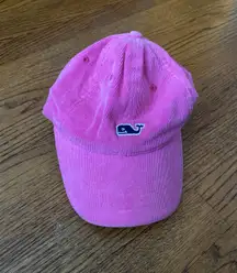 Vineyard Vines Pink Corduroy Hat