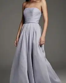 White Collection David’s Bridal Bridesmaid Dress