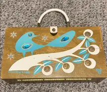 1966 Enid Collins "Money Tree" wooden box purse