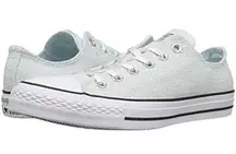 Converse Womens Chuck Taylor All Star Sparkle Ox Polar Blue