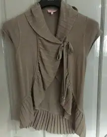 Ted Baker Womens Wrap it Up Wrap Cardigan Size 2/US 6 Super‎ Soft Career Wear