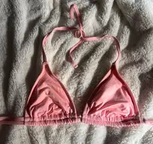 Pink Triangle Bikini Top 