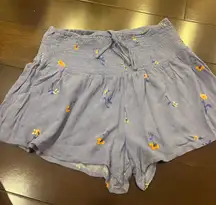 floral shorts