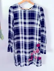 Bebop Plaid Dress Size Medium