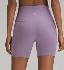 Lululemon Align High Rise Shorts 6 Mauve Bike Shorts Athleisure