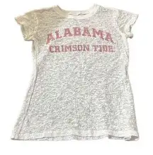 Soffe  Alabama crimson tide burnout white tee