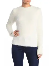 White Fuzzy Sweater